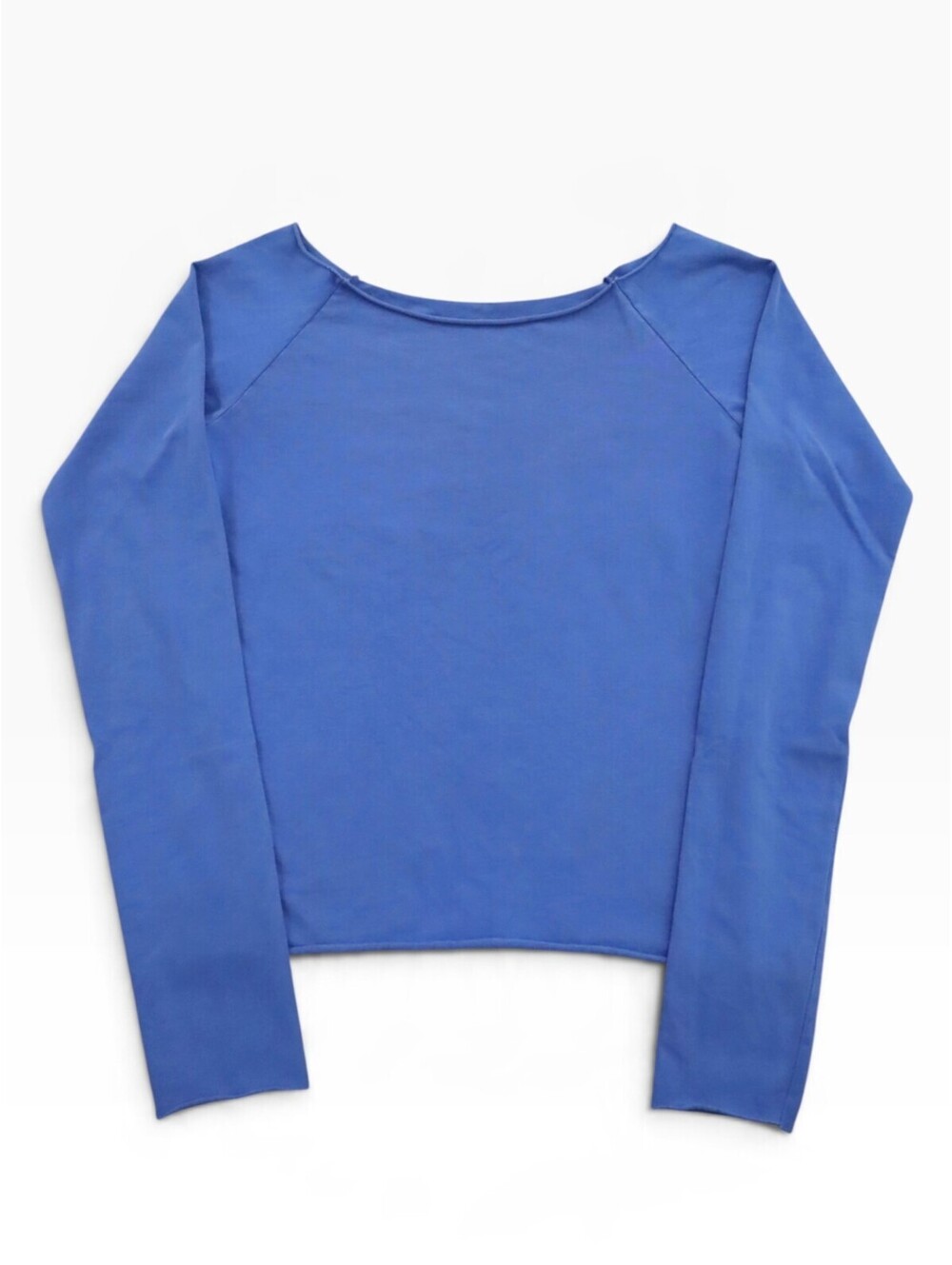John Galt / Brandy Melville Blue Long Sleeve Boatneck Top - One Size